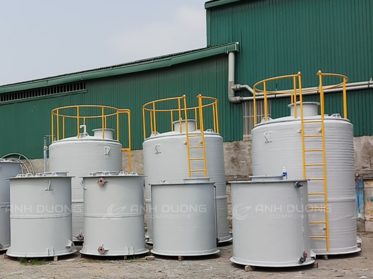 Bồn chứa hóa chất công nghiệp: Cấu tạo và yêu cầu gia công