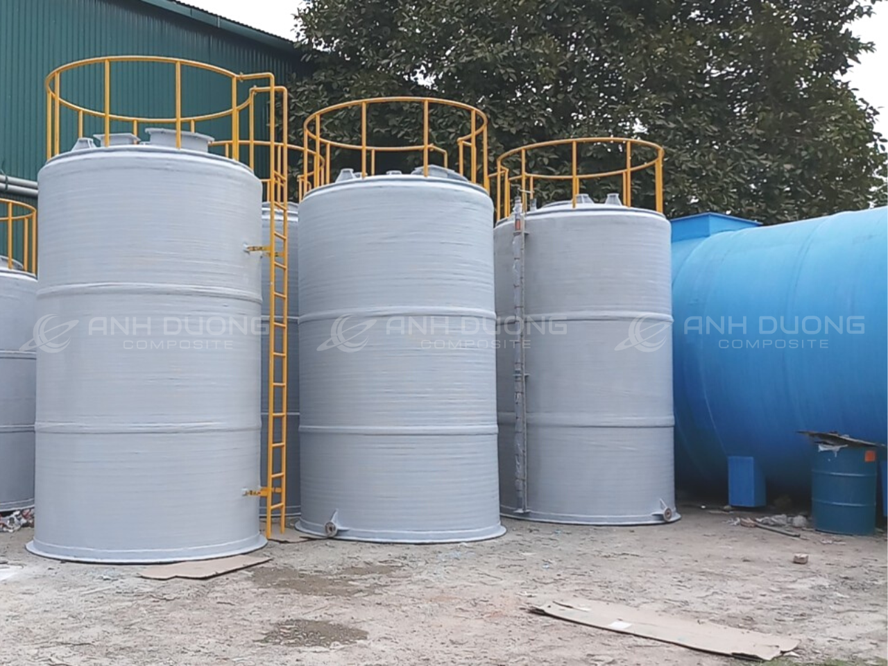 bồn composite chứa hóa chất