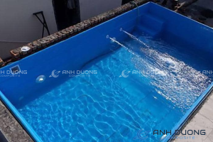 bọc phủ composite cho bể bơi