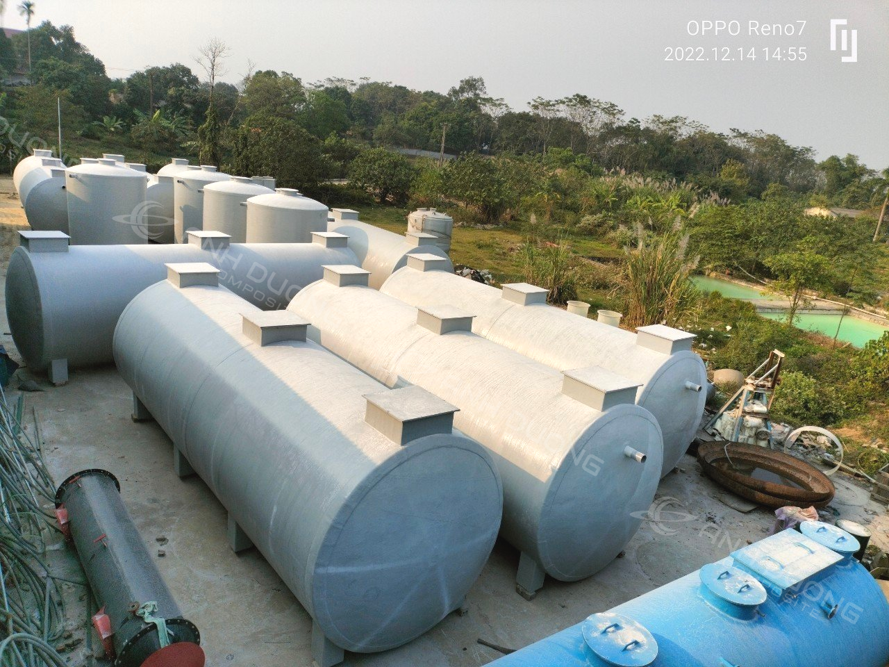 bồn composite, bồn frp