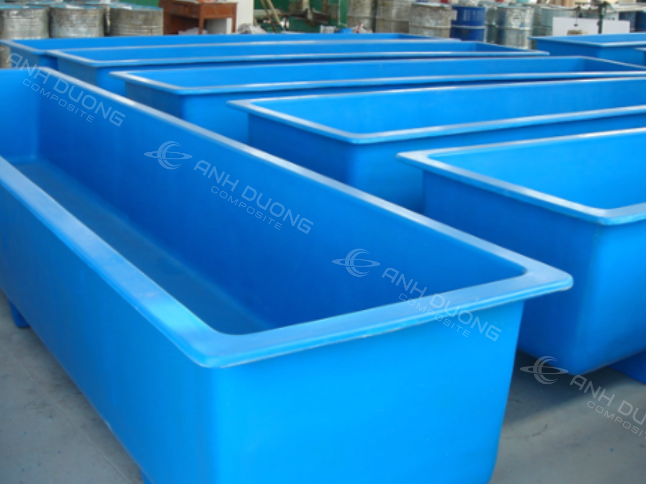 bồn composite nuôi thủy sản
