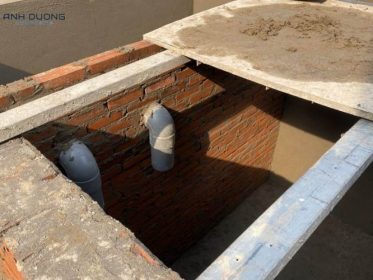 cách đặt ống bể phốt