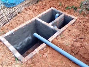 cách xây bể phốt