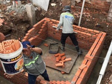 Loại bể tự hoại 4 ngăn có 4 ngăn lọc riêng biệt